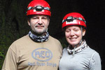 Theresa and Frederic on Adventure Quest trip at Venado Caves © by OA:modio